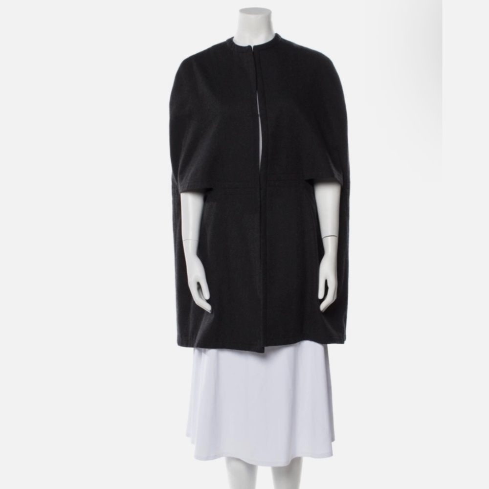 ★Stella Mccartney Cashmere Blend Cape Coat Gray IT38★